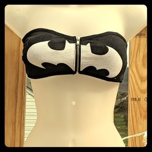 DC Comics Batman Zipper Bralette